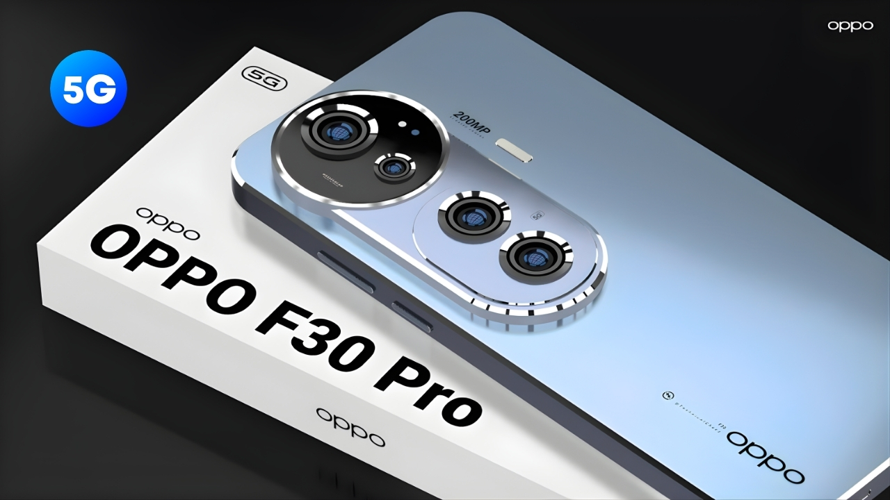 OPPO F30 Pro Launched with 120MP Camera, 100W Charging and 16GB RAM Power